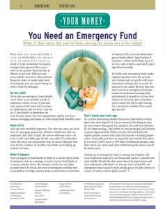 SmartMoney Custom Solutions: Dimensions, Winter 2004