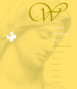 Seton Health Services Foundation Holiday Card, Inside