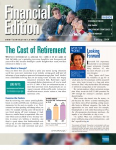 SmartMoney Custom Solutions: Financial Edition, Spring 2004